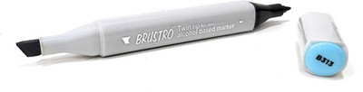 

Brustro Twin Tip Alcohol Based Marker(Set of 1, Cloud Blue)