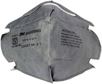 

3S 3M 9000ING Grey Pollution Mask and Respirator (Set of 1) Mask