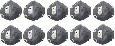

3S 3M 9004GV Grey Pollution Mask and Respirator (Set of 10) Mask
