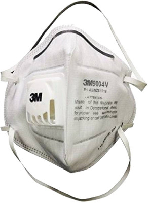 

3M Pack Of 1 9004 V Anti pollution White Mask and Respirator