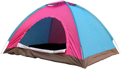 

Perfect shopo Amazing Picnic Hiking Camping Portable Waterproof Tent Tent - For 4(Multicolor, Multicolor)