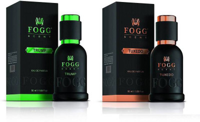 

Fogg Combo Pack Of Trump + Tuxedo - ( 50 ml, Pack of 2 ) Eau de Parfum - 100 ml(For Men & Women)