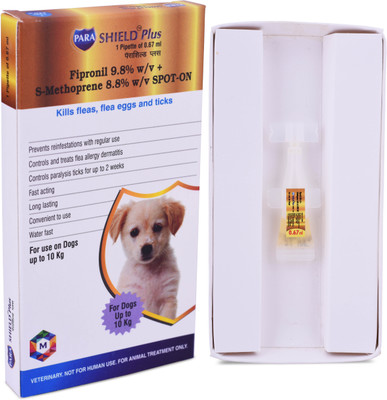 

PARASHIELD PLUS Fleas & Tick Removal Drops(0.67 ml)
