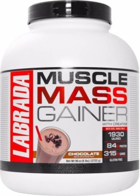 Labrada Muscle Weight Gainers/Mass Gainers(2722 g, Chocolate)