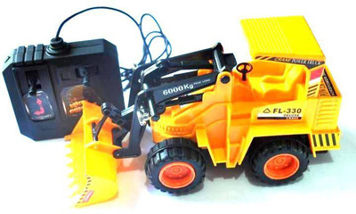 

Gencliq WIRED REMOTE CONTROL JCB EARTH MOVER FOR KIDS(Black)