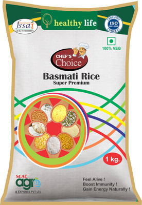 

SEAC BASMATI RICE Pusa Basmati Rice (Long Grain, Raw)(1000 g)