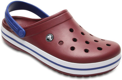 

Crocs Men Garnet/White Clogs