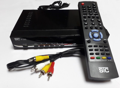 

STC Mpeg-4Free To Air HD Set Top Box H-101 (LIFE TIME FREE) Plug and Play Satellite Radio