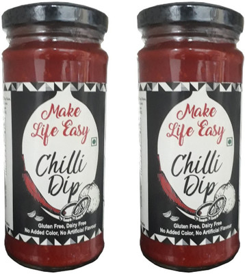 

Make Life Easy Chilli Dip 250g Pack of 2 Sauces(250 g)