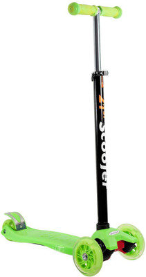

6ixtech 21st 3 Wheel Scooter Pedal and Push Scooter(Green)