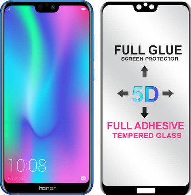 Micvir Edge To Edge Tempered Glass for Honor 9N(Pack of 1)