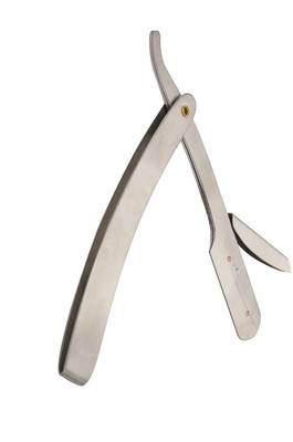 

JAGTEK Stainless Steel Straight Edge Barber Blade Shaving Razor