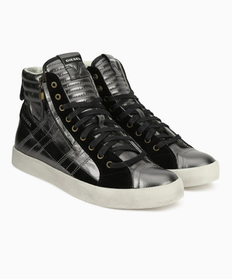 

Diesel D-VELOWS D-STRING PLUS Sneakers For Men(Black, Grey, H1758