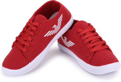 

vintex Vintex Red Sneakers Sneakers For Men(Red