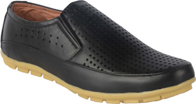 

Kenifa.. Kenifa Black formal Shoes Slip On Sneakers For Men(Black