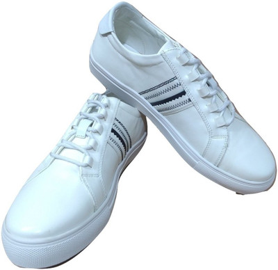 

Fashion Style LaceUp Sneakers Sneakers For Men(White