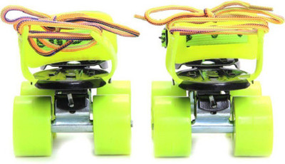 

Cosco Zoomer Roller Skate By One Shot Retail Quad Roller Skates - Size 3 - 10 US(Green)