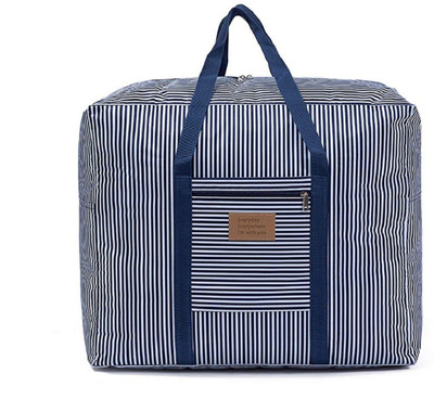 

Lemish Foldable Travel Bag Waterproof Travel Bag Carry on Bag Small Travel Bag(Blue)