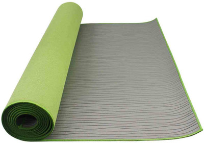 

Cosco Yoga Mat ( AASAN ) with Carry Bag ( Pack of 1 ) Green 3 mm Yoga Mat