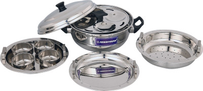 

TENNYSON STEAMER MULTI KADAI SMALL Stainless Steel Steamer(1.7 L)