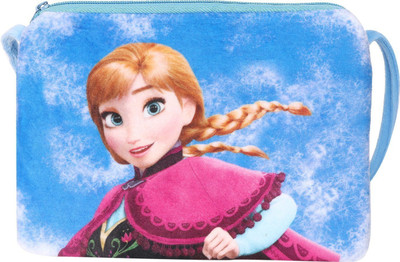 

Chords Blue Disney Frozen Princess Sister Anna Sling Bag For Women - 15 cm(Blue)