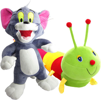 

Gift Decor Shop caterpillar Stuffed soft Toy (Multi, 58 cm) Combo with soft toy tom for kids (Gry, 46 cm) - 58 cm(Multicolor)