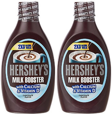 

Hershey's Milk Booster Syrup, 450g (Pack of 2) Chocolate(450 g, Pack of 2)