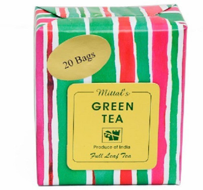 

Mittal Teas Natural & Organic Unflavoured Green Tea Bags(500 g, Box)