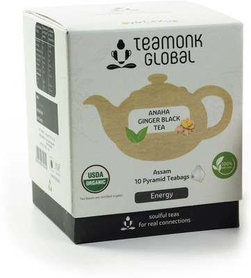 

Teamonk Global Anaha Ginger Black Tea Box(10 Bags)