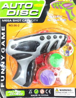 

Gencliq Storm Soft Bullet Gun with Foam Bullets(Multicolor)