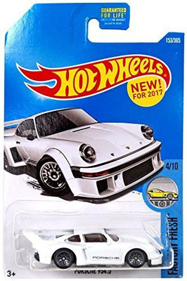 

Hot Wheels 2017 Factory Fresh Porsche 934.5 153/365, White(Multicolor)
