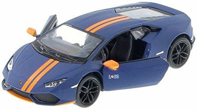 

Kinsmart Lamborghini Huracan LP610-4 Avio, Blue - 5401D - 1/36 Scale Diecast Model Toy Car (Brand New but NO BOX)(Multicolor)