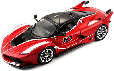 

Bburago 26301 Ferrari Racing FXX-K #10 Red 1/24 Diecast Model Car(Multicolor)