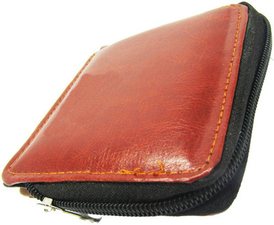 

Peacock Mundkar Boys Casual Tan Artificial Leather Wallet(8 Card Slots)