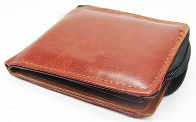 

Peacock Mundkar Boys Casual Tan Artificial Leather Wallet(8 Card Slots)