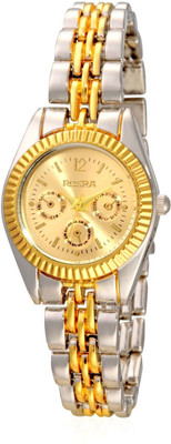 

Rosra Gold Luxurious Analog Wrist Watch for Women Hybrid Watch - For Women