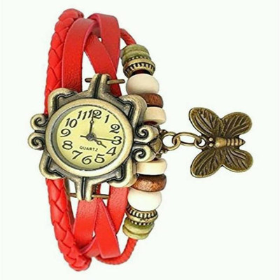 

BHUVI Red Dori Watch - For Girls