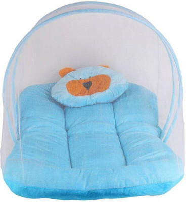 

Décor hut 22 Convertiable Crib(Fabric, Light Blue)