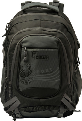 

F Gear Firefly V2 Blk Gry Diamond 40.0 L Laptop Backpack(Grey), Black;grey