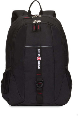 

Swiss Gear 18" Tablet Backpack 18 L Backpack(Black), Black/red