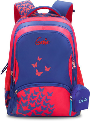 

Genie DREAM 32 L Backpack(Blue, Pink)