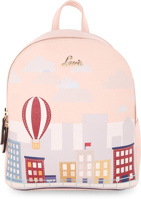 

Lavie Pink Medium Backpacks 2.5 L Backpack(Beige)
