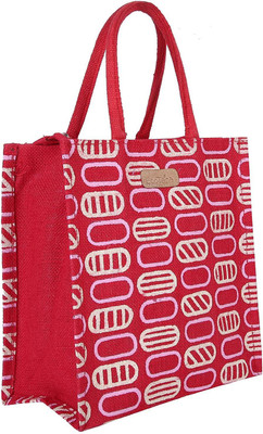 

Ecotara Marvel Designer Classic Printed Multipurpose Premium Quality Eco Friendly Everyday Useful Travel Bag, Office Bag, Lunch Bag, Hand Bag, Gift Bag With Closing Zipper & Bottle Holder Natural Jute Bag For Mens & Womens (30H cm X 26L cm X 1.5W cm) Mult