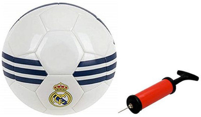 

Aristo Manchester Blue Football with Inflating Air Pump Football - Size: (Pack of 2, Multicolor