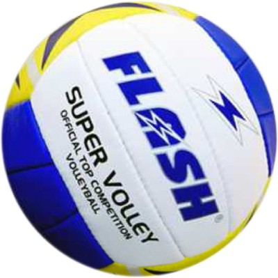 

Flash Volleyball Super Volley Volleyball - Size: (Pack of 1, Multicolor