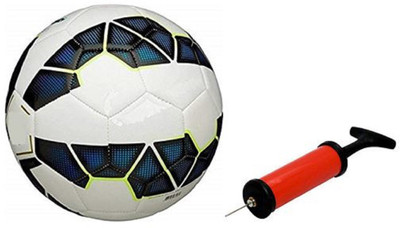 

Nice Strike Blue Football With Air Pump Free Football - Size: (Pack of 2, Multicolor