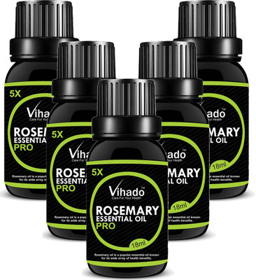 

VIHADO Rosemary Essential Oil (18 ml) (Pack of 5)(18 ml)