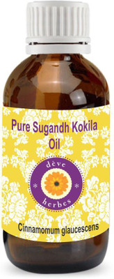 

Deve Herbes Pure Sugandh Kokila Oil 15ml (Cinnamomum glaucescens) 100% Natural Therapeutic Grade(15 ml)