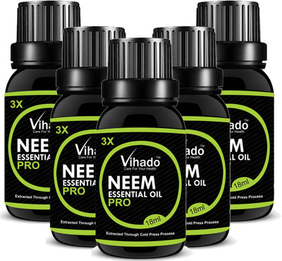 

VIHADO Neem Oil (18ml) (Pack of 5)(18 ml)