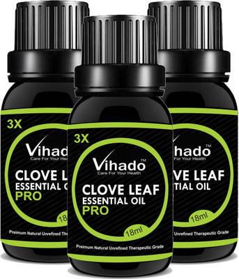 

VIHADO Clove Essential Oil (18 ml) (Pack of 3)(54 ml)